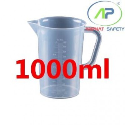 Ca nhựa chia vạch Italia- 1 Lít